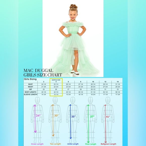 Elegant Girl’s Sugar Pageant Sage, Blue, Gold Beaded Lace Dress 12-14 - Picture 16 of 16